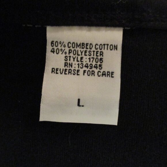 Women's Unmarked Sequined Santa Long Sleeved T-Shirt (Sequined Sleeves) Sz. L - Picture 6 of 7